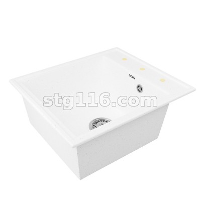 Мойка ML-GM Gloss 04 белая 480х420х180 мм